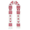 Kappa Alpha Psi CUSTOM Kente Graduation Stole (Black)