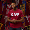 Kappa Alpha Psi Greek Letter 1911 Tee  (Krimson)