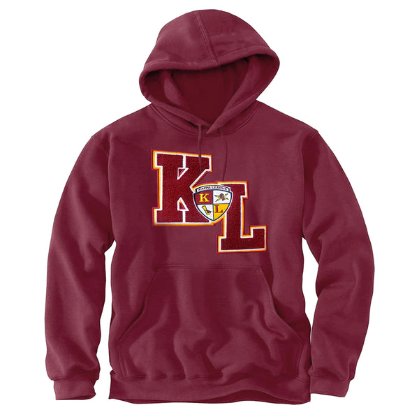 Kappa League Chenille Pullover Hoodie (Maroon)