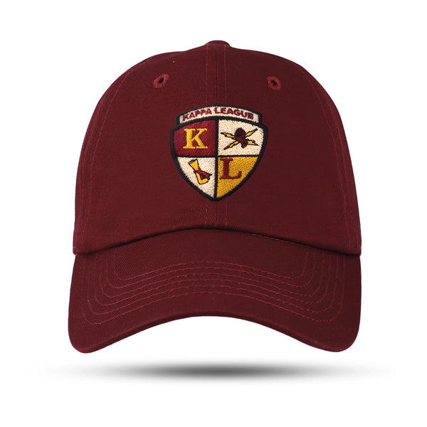 Kappa League Crest Adjustable Cap (Maroon)