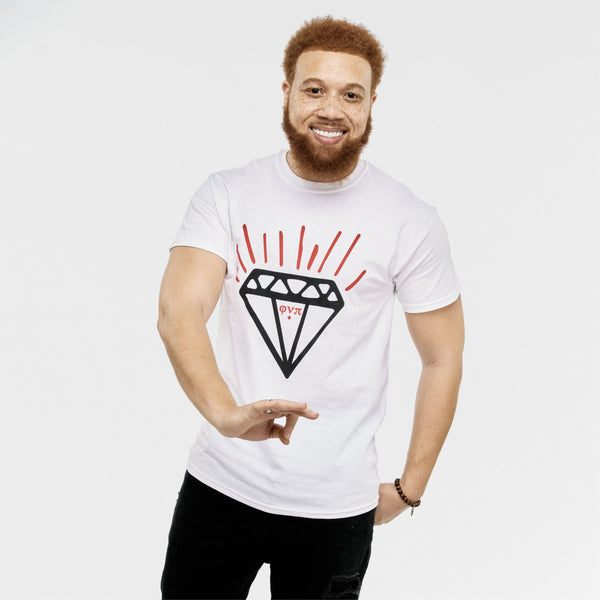 Kappa Alpha Psi Diamond Phi Nu Pi Short Sleeve Tee - FINAL SALE