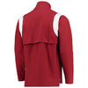 Kappa Alpha Psi NIKE Quarter Zip Coaches Jacket (Heathered Krimson)