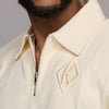 Kappa Alpha Psi Diamond K Tonal Polo (Cream)