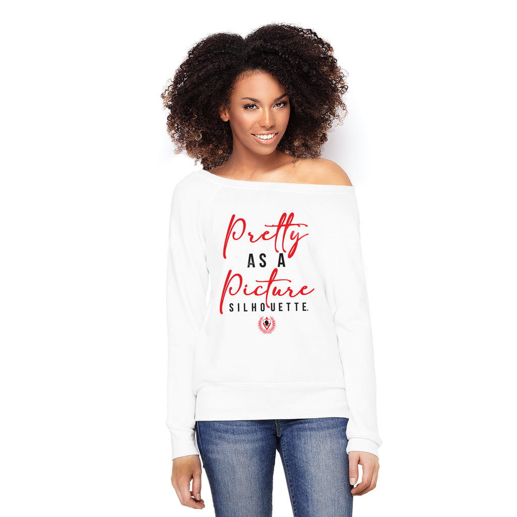 Kappa Alpha Psi Silhouette Off The Shoulder Sweatshirt