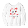 Kappa Alpha Psi Silhouette Off The Shoulder Sweatshirt