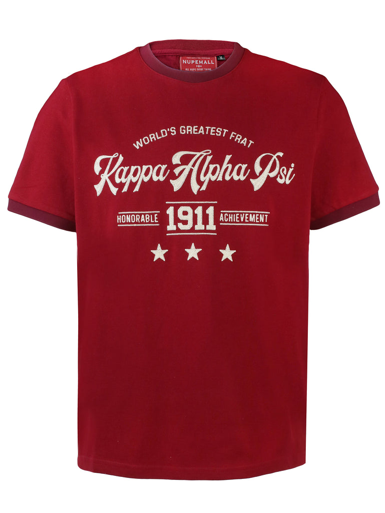 Kappa Alpha Psi World's Greatest Frat Ringer Tee
