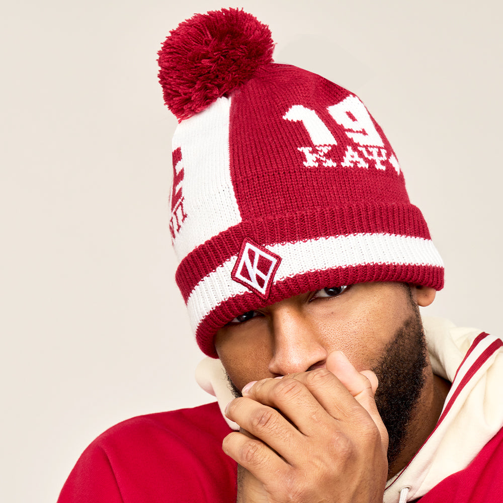 Kappa Alpha Psi Split Decision Pom Beanie