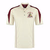 Kappa Alpha Psi Coat of Arms DriFit Polo Shirt (Cream/Krimson)