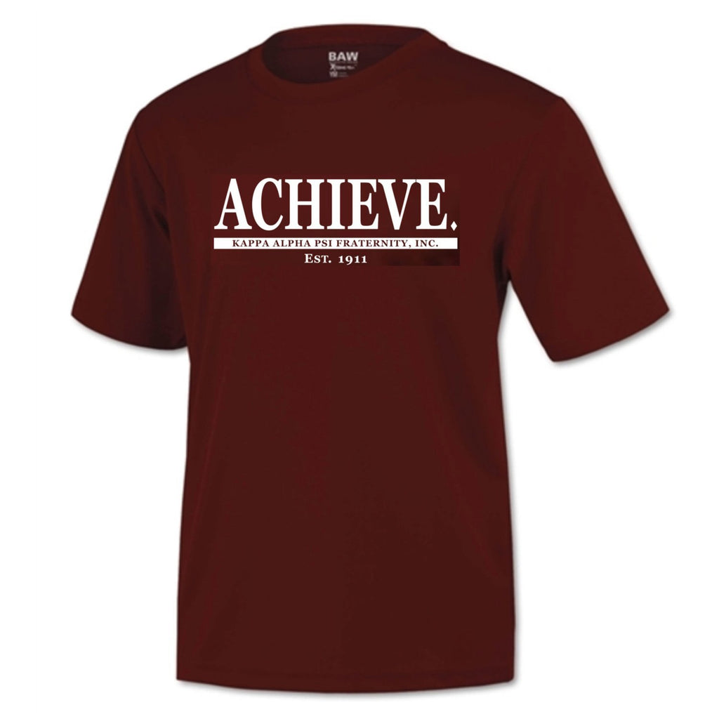 Kappa Alpha Psi  Achieve DriFit Short Sleeve Shirt