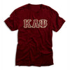 Kappa Alpha Psi 3-Letter Tee (Krimson or Maroon)