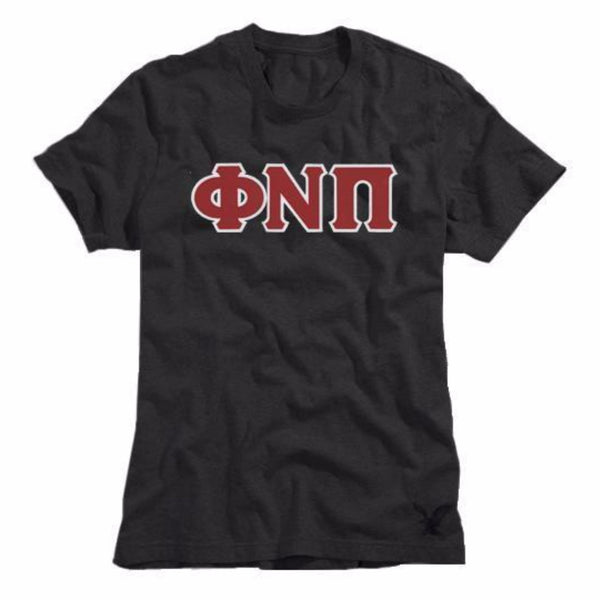 Kappa Alpha Psi Phi Nu Pi 3-Letter Tee (Vintage Black)