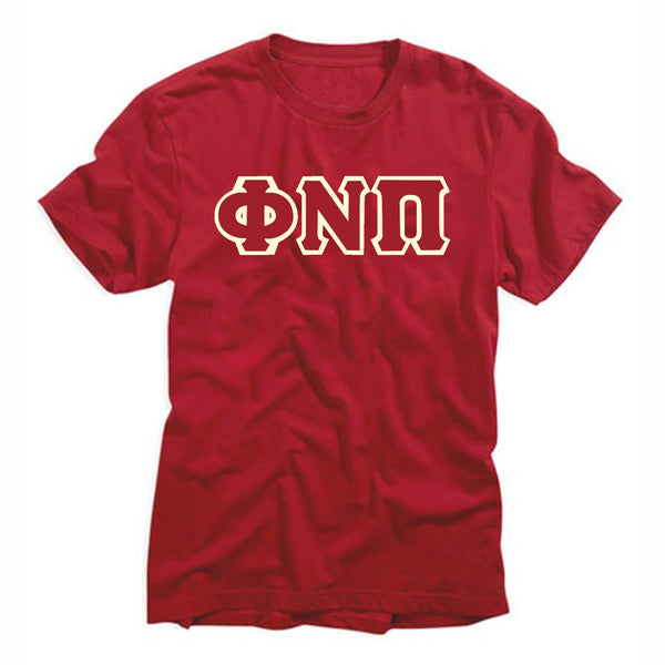 Kappa Alpha Psi Phi Nu Pi 3-Letter Tee (Krimson or Maroon)