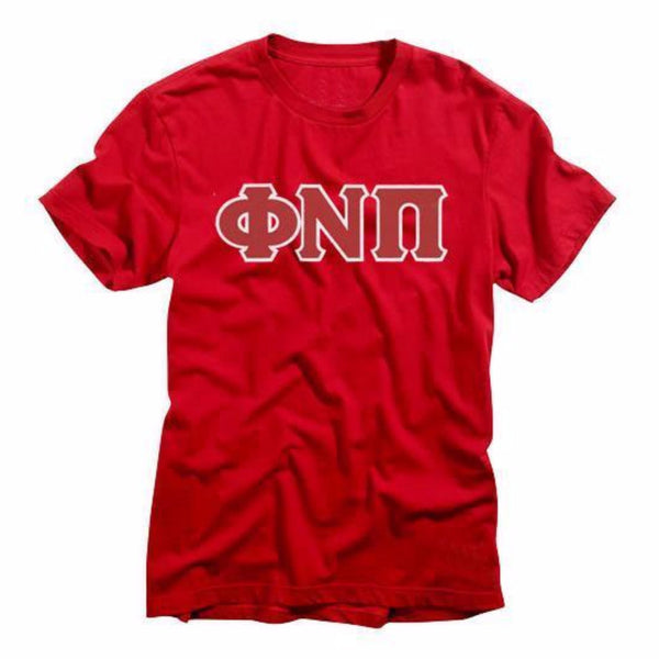 Kappa Alpha Psi Phi Nu Pi 3-Letter Tee (Red)