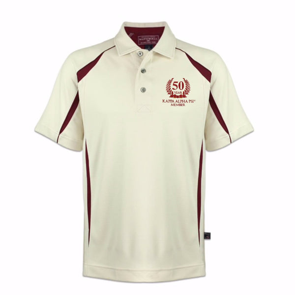 Kappa Alpha Psi 50 Year Member DriFit Polo Shirt