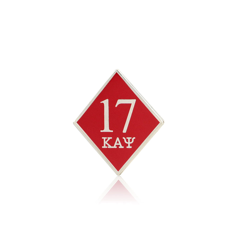 Kappa Alpha Psi 17 Klub Diamond Lapel Pin