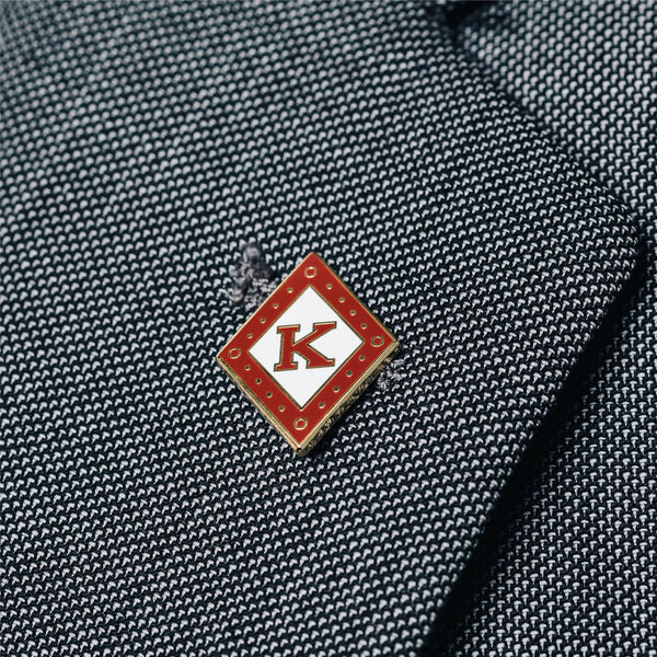 Kappa Alpha Psi Diamond K Diamond Lapel Pin