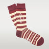 Kappa Alpha Psi Diamond K Striped Socks