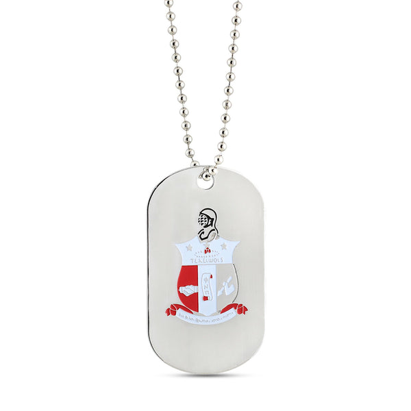 Kappa Alpha Psi Coat of Arms/Greek Letter Reversible Dog Tag