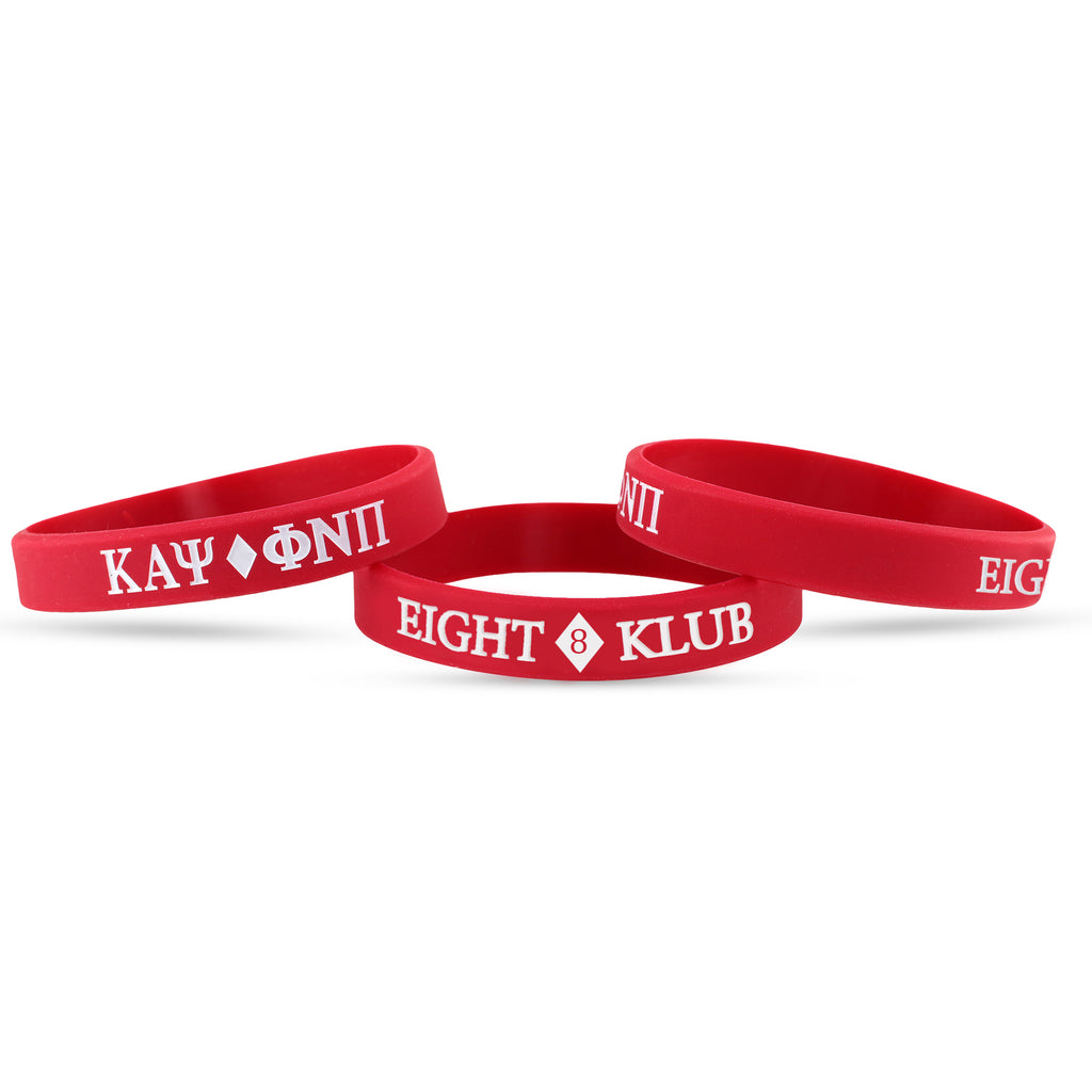 Kappa Alpha Psi Eight #8 Klub Wristband