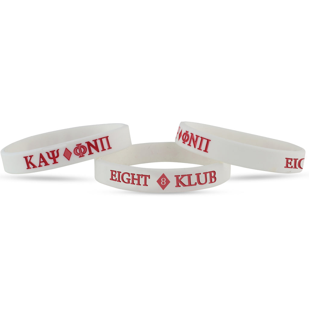 Kappa Alpha Psi Eight #8 Klub Wristband