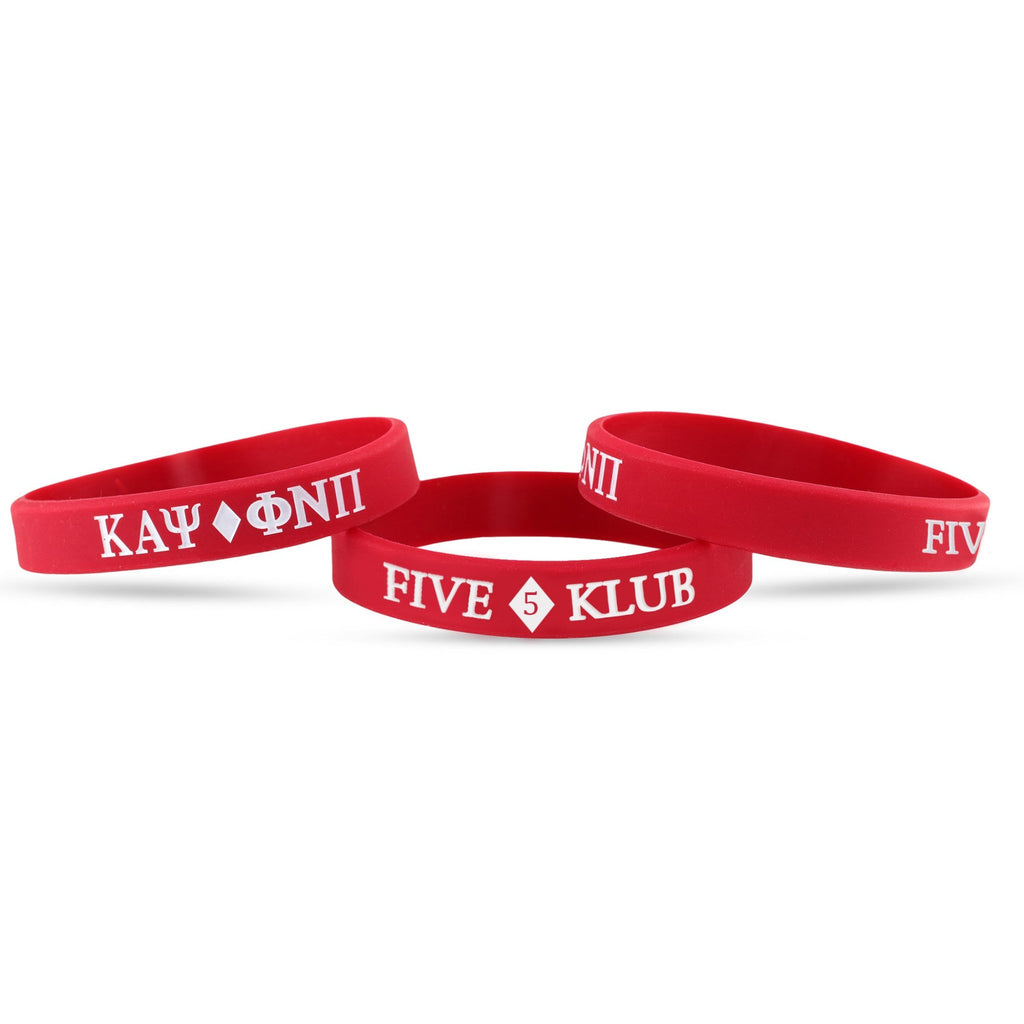 Kappa Alpha Psi Five #5 Klub Wristband