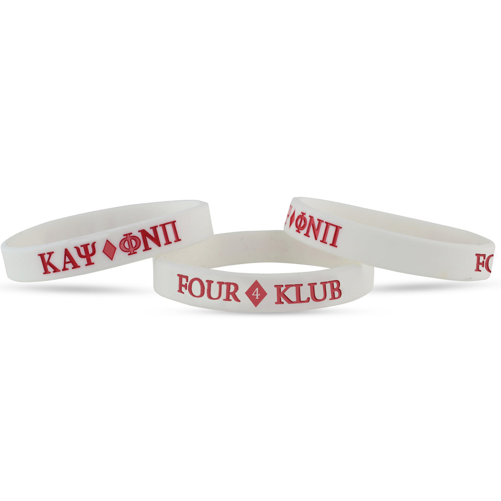 Kappa Alpha Psi Four #4 Klub Wristband