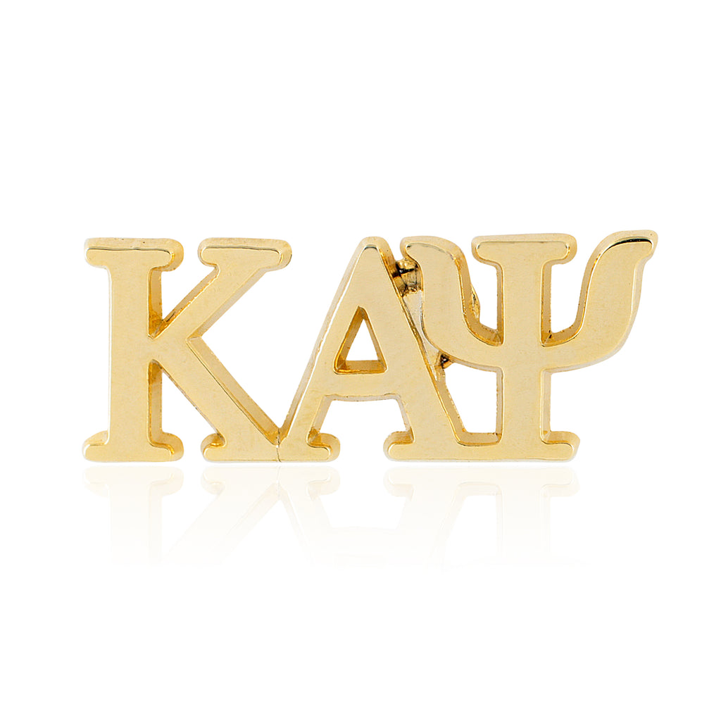Kappa Alpha Psi Greek Letter Lapel Pin (Gold)