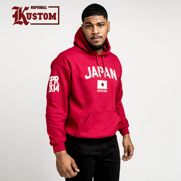 Kappa Alpha Psi Custom JAPAN Hooded Pullover (Krimson)