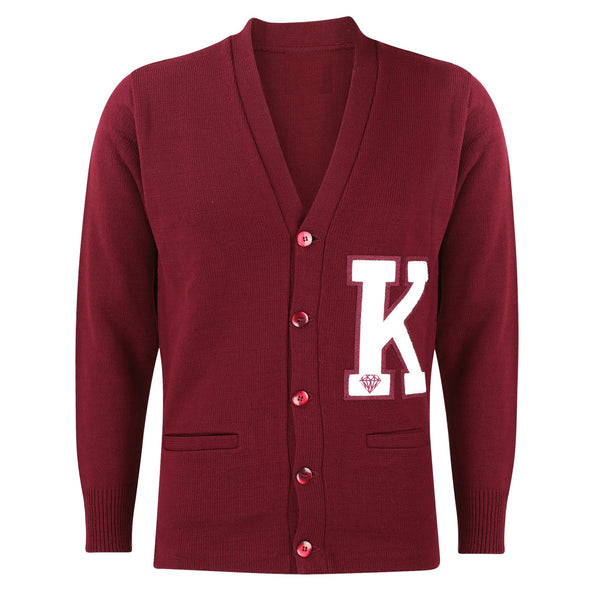 Kappa Alpha Psi K Cardigan Sweater (Krimson)