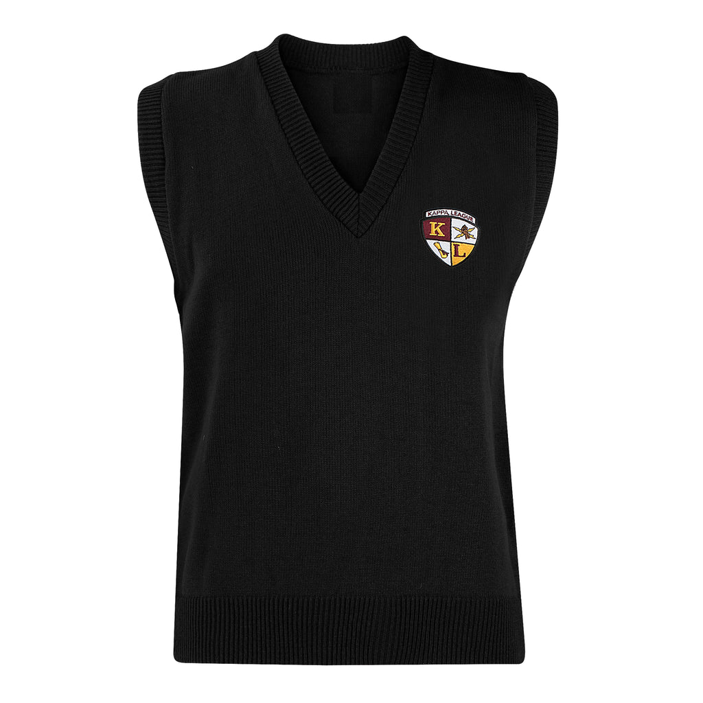 Kappa League Crest Sweater Vest (Black)