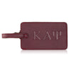 Kappa Alpha Psi Krimson Greek Letter Luggage Tag