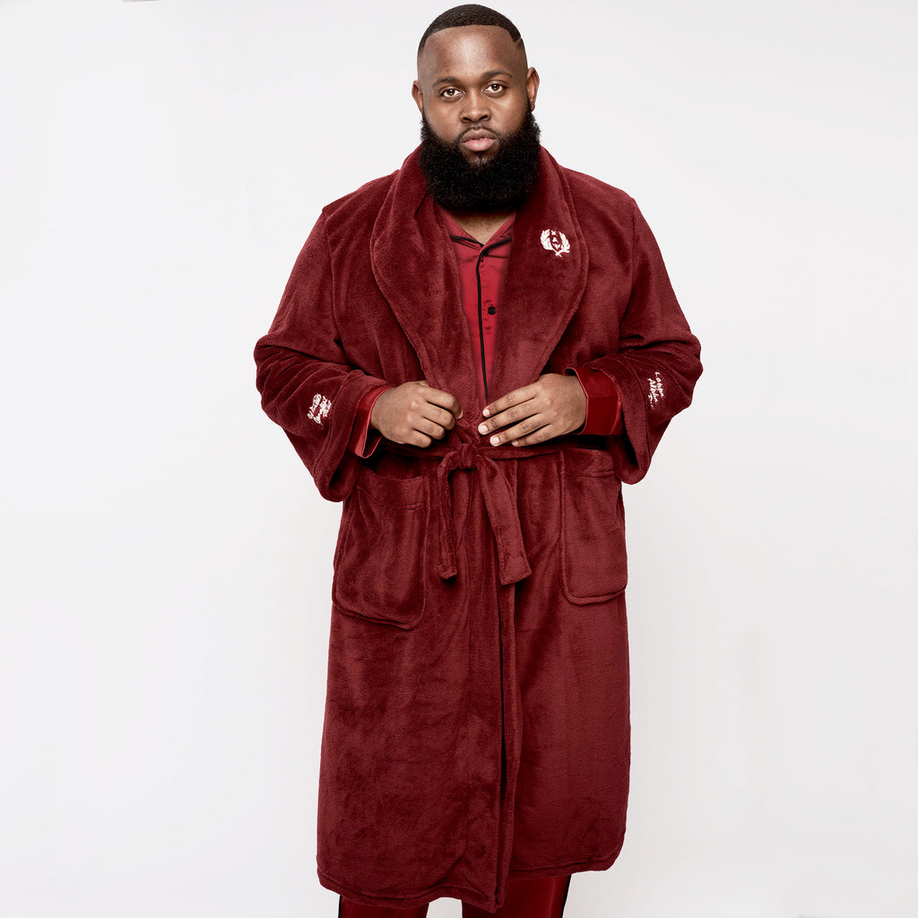 Orkan Fisker brænde Kappa Alpha Psi Plush Krimson Bathrobe – Nupemall