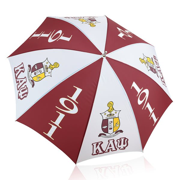 Kappa Alpha Psi Jumbo Panel Umbrella (Krimson/White)