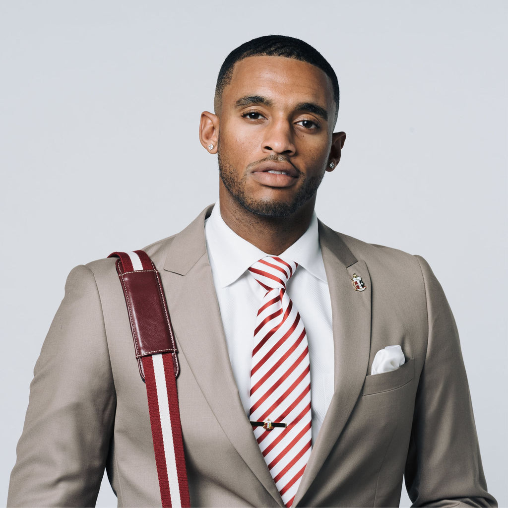Kappa Alpha Psi Raised Stripe Neck Tie