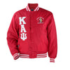 Kappa Alpha Psi Baseball Jacket (Red)