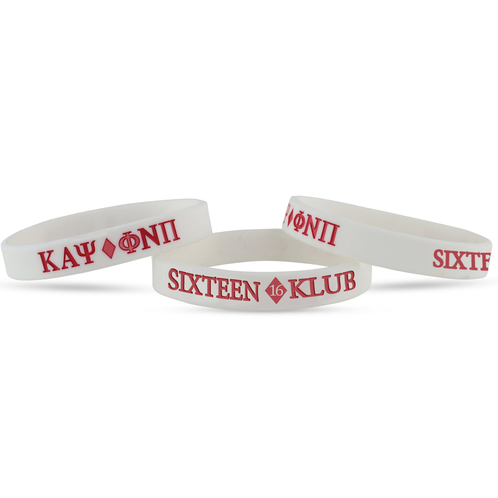 Kappa Alpha Psi Sixteen #16 Klub Wristband