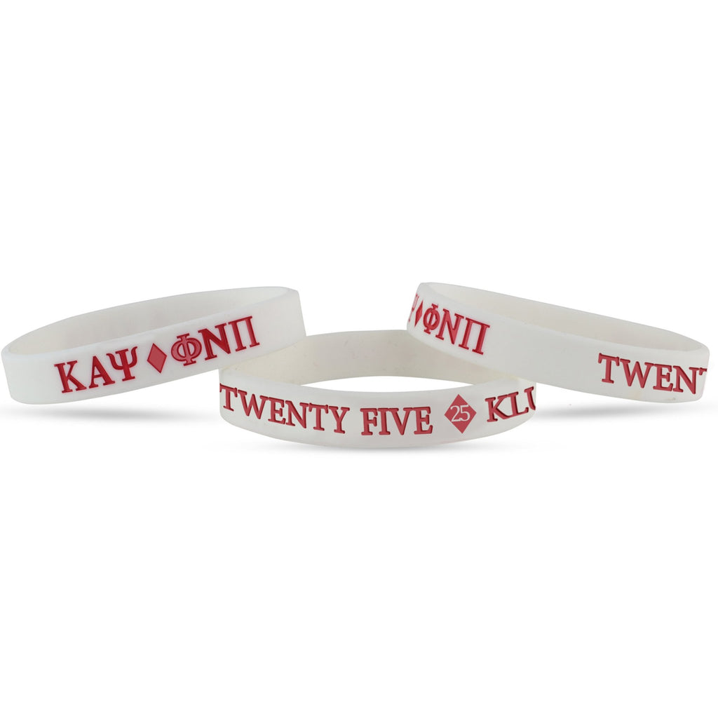 Kappa Alpha Psi Twenty Five #25 Klub Wristband