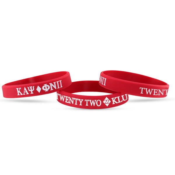 Kappa Alpha Psi Twenty Two #22 Klub Wristband