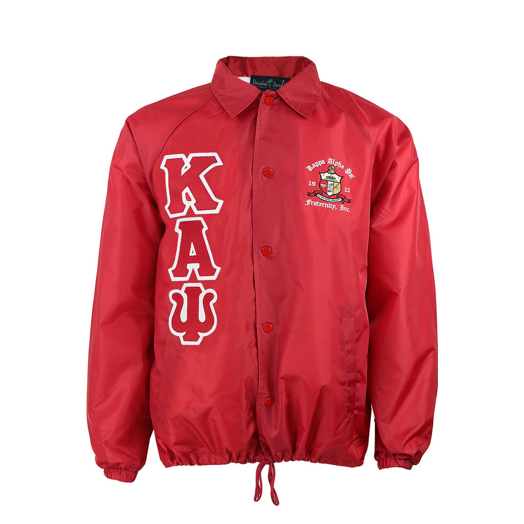 accent makker kant Kappa Alpha Psi Line Crossing Jacket (Red) – Nupemall