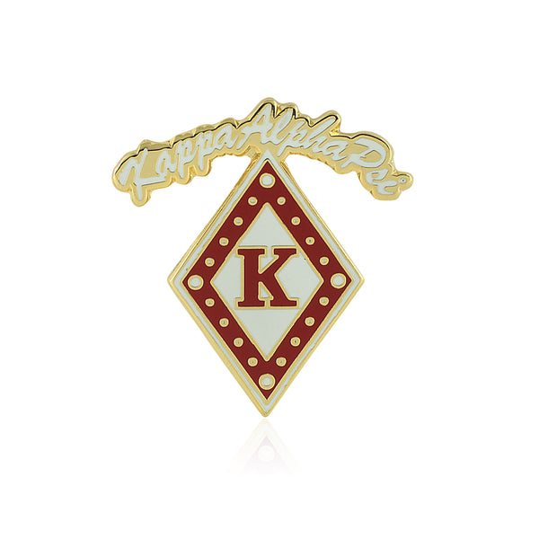 Kappa Alpha Psi Diamond Script Lapel Pin