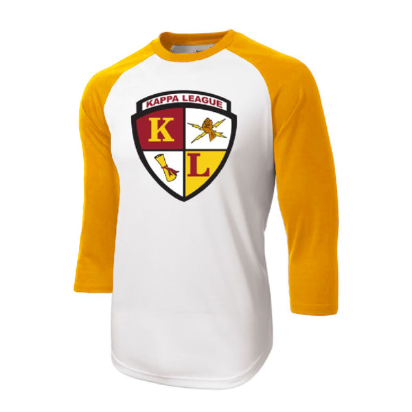 Kappa League Crest Baseball Tee (Gold)