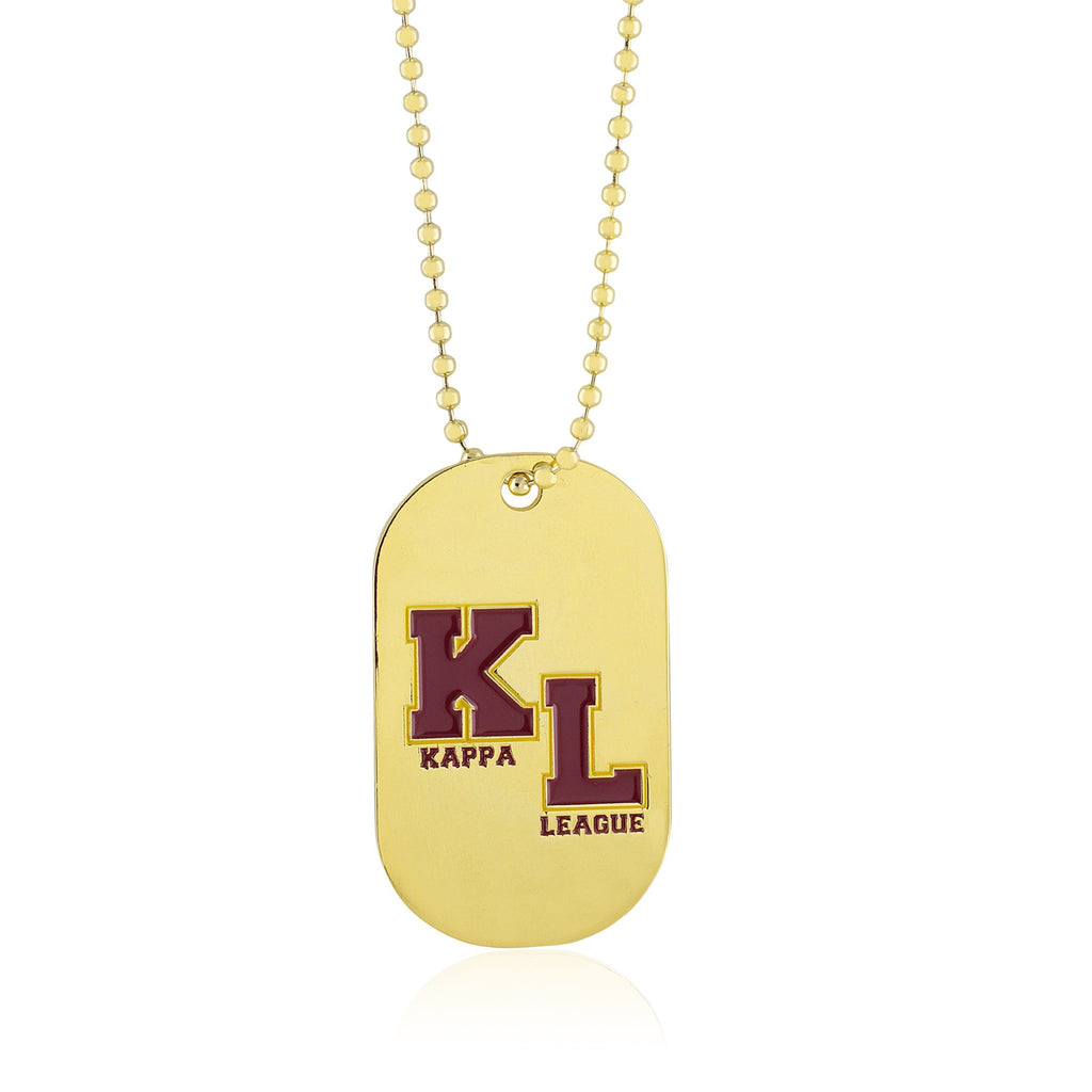 Kappa League Reversible Dog Tag (Gold)