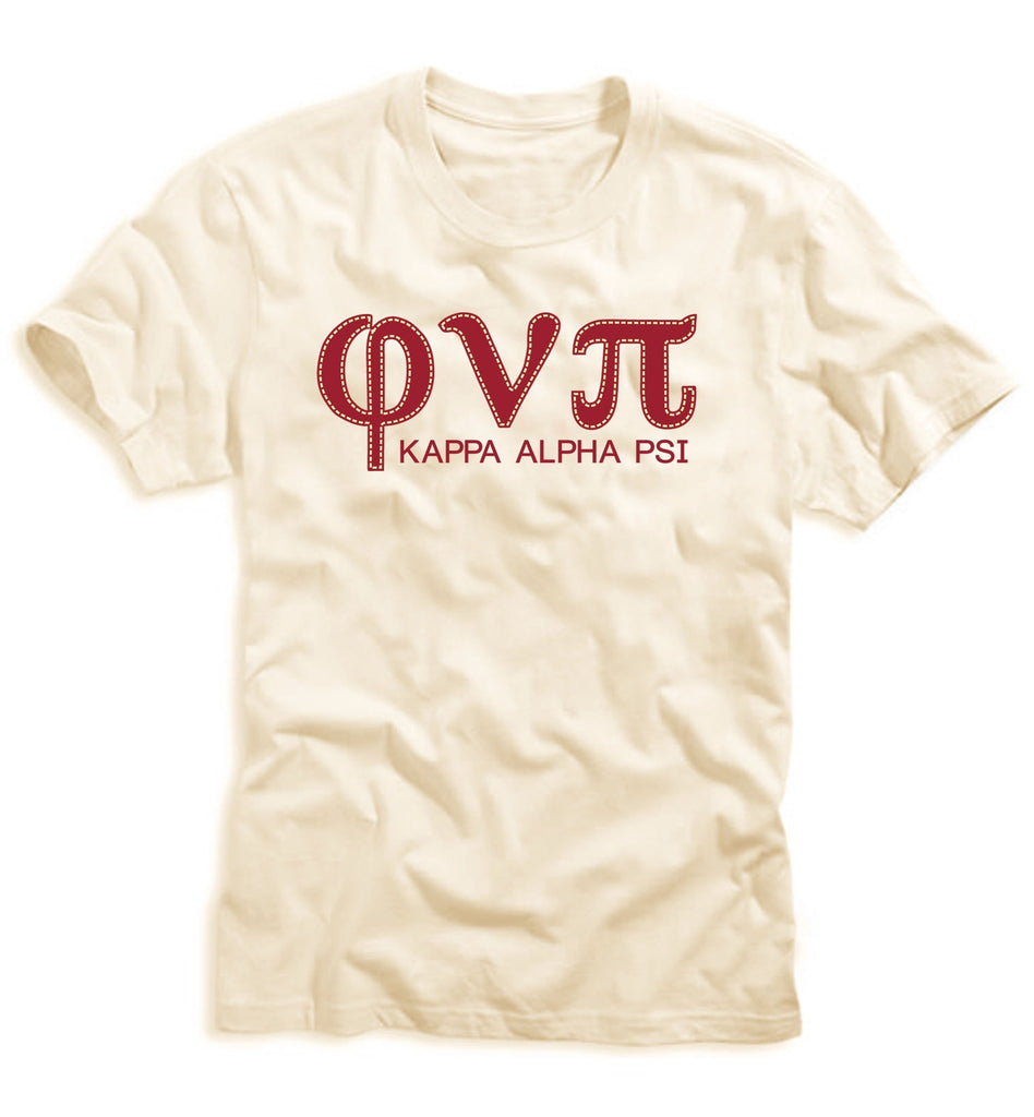 Kappa Alpha Psi Old Skool Phi Nu Pi Felt Tee