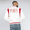 Kappa Alpha Psi World's Greatest Frat Wool Varsity Jacket (Cream)-FINAL SALE