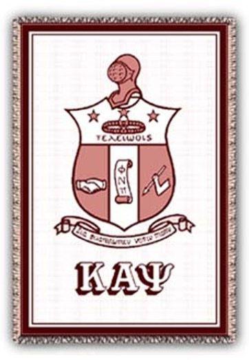 Kappa Alpha Psi Afghan Blanket