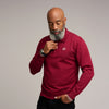 Kappa Alpha Psi Zip Polo Sweater (Krimson)